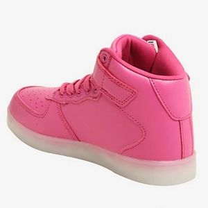 Pink Light-up Sneakers